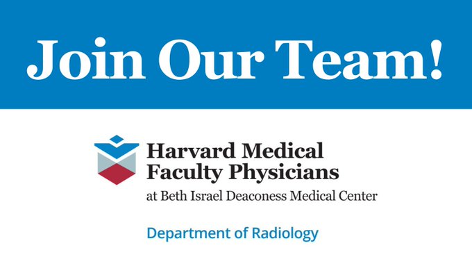 Seeking an enthusiastic, highly motivated radiologist to join @BIDMC_MSKImg as its next section chief! The successful candidate will be appointed to an academic rank at @harvardmed, commensurate with experience, training, and achievements. Learn more: hmfp.wd5.myworkdayjobs.com/en-US/HMFP/det…