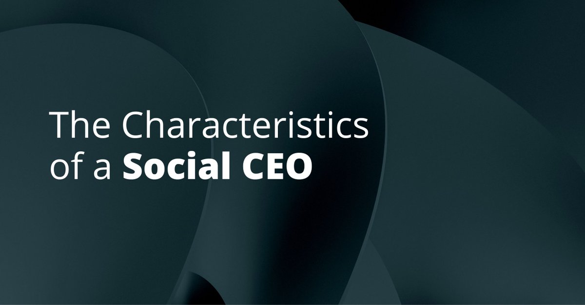 What are the characteristics of a #SocialCEO?🤔

✅They have the right mindset
✅They're transparent & honest
✅They're not boring
✅They engage externally & internally
✅They're humble
✅They're fearless & passionate
✅They ARE the brand

Read more here: socialcsuite.agency/the-characteri…