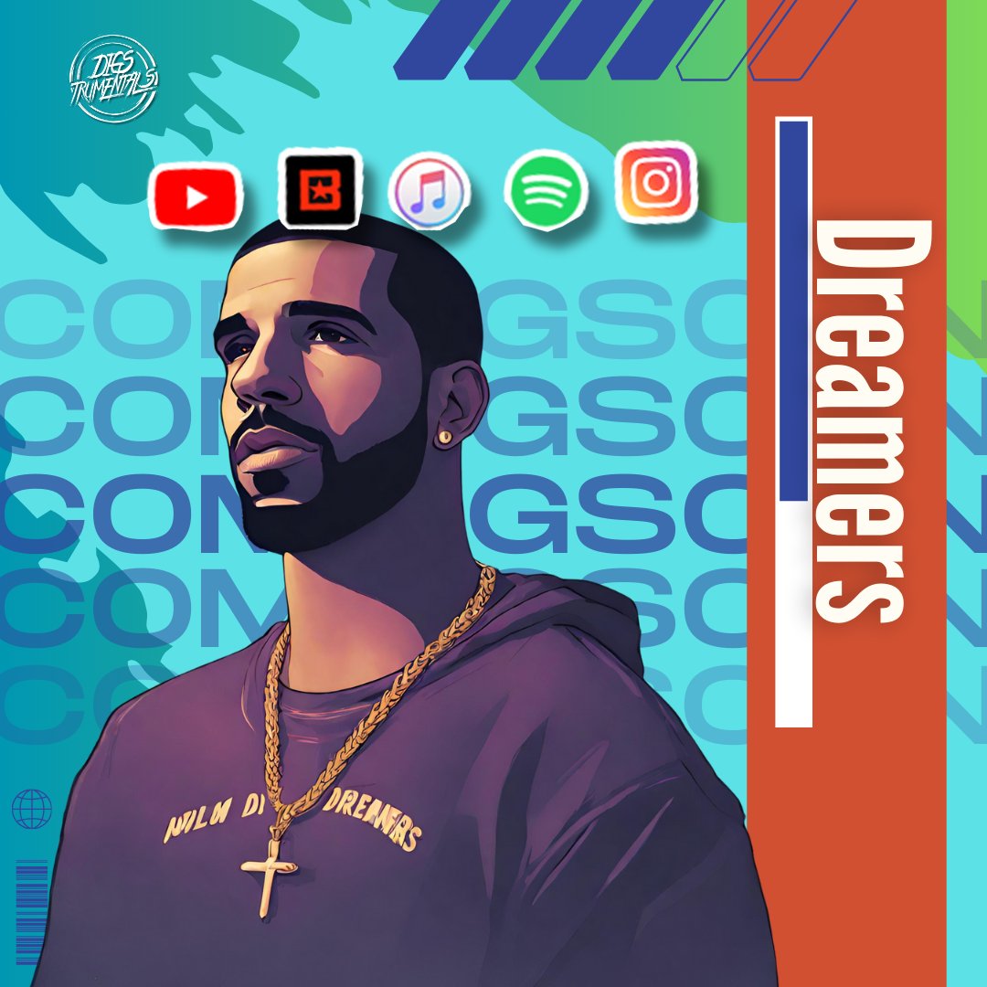 digstrumentals's tweet photo. 🔥 Get ready for a visual treat! 🎨 The cover art for 'Dreamers' is on its way. 🚀 Stay tuned to our Instagram for the big reveal and be the first to witness the art that complements the music. Don't forget to follow us for more exciting updates!🔔 #Dreamers #CoverArt #ComingSoon https://t.co/75AdBJIrQc