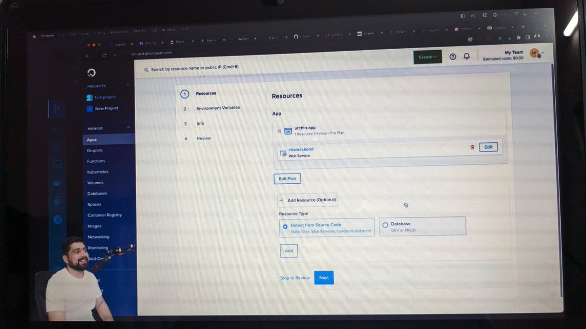prasunadash's tweet image. Just had an eye-opening session with @Hiteshdotcom sir (Code aur Chai) diving into Deployment and Digital Ocean! 🚀 Feeling inspired and ready to level up my tech game! #TechLearning #CodeAurChai #DigitalOcean