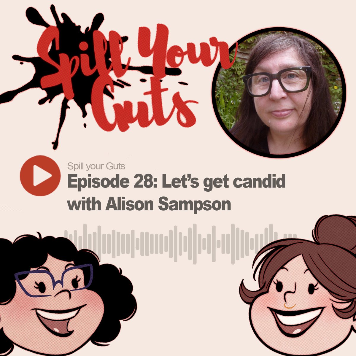 SYGPodcast's tweet photo. It's Spill your guts Monday!

The amazingly talended @alis_samp is our guest on today's episode! Give it a listen and let's get candid together! 

https://t.co/LP5GBiPpa6

Thanks for listening! 🎙️♥️ https://t.co/cdxsvghRdT