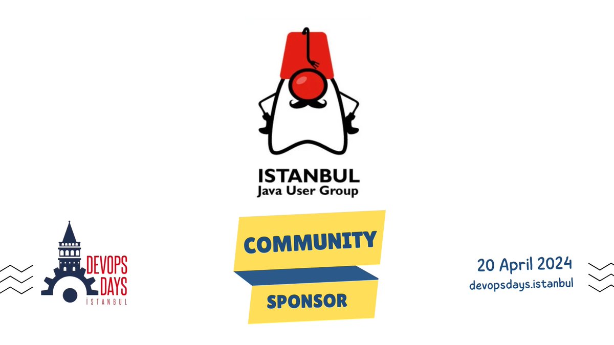 jug_istanbul's tweet image. Topluluk destekçisi olarak, @devopsdaysist tarafından düzenlenen #DevOpsDaysIstanbul2024 &apos;e katkı vermekten büyük mutluluk duyuyoruz.🫶

Etkinliğe %20 indirimli kayıt olmak için JUGISTANBUL kodunu kullanabilirsiniz.

Detaylı bilgi 👉devopsdays.istanbul