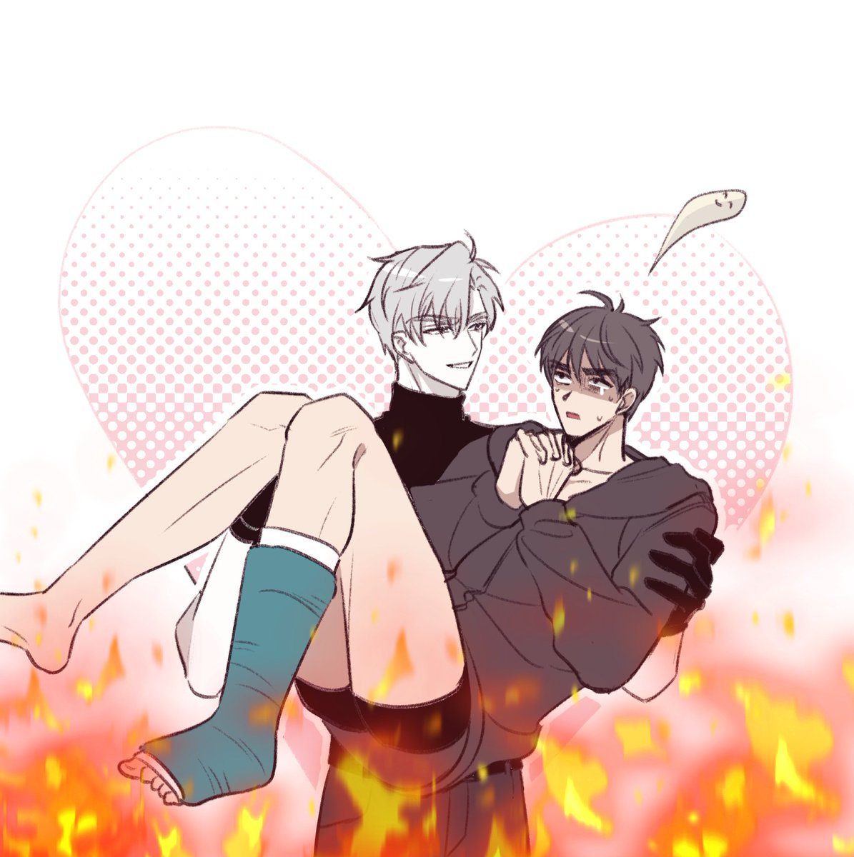 ILwallal's tweet image. 사랑은 타는 숲