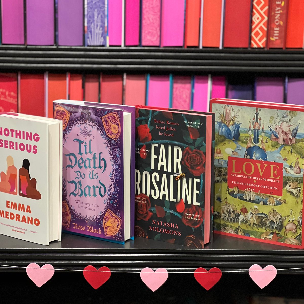 Fall in Love with a Book this Valentine’s Day 💕📚

This February we are encouraging you to fall in love with books 📖

Whether you want a beautiful book to brighten your shelves, or an immersive story to sink your teeth into - we have it all, in-store and online! 🥰