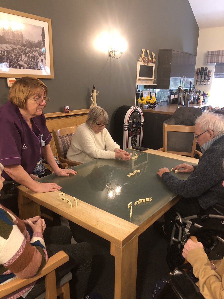 FirthHouse's tweet image. #dominos #competitivefun Residents enjoyed a very competitive game off Dominos. They do enjoy a game off Dominoes