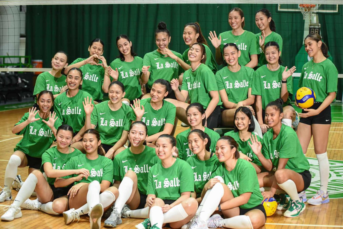 DLSU Lady Spikers Season 86! 💚🏹

Eyes on the 🏆, girls! #An1mo #GoLaSalle