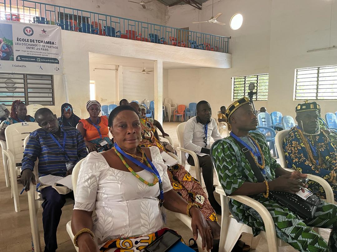 OmcaTogo's tweet photo. Du 5 au 9 février, #Kaboli accueille , l'"Ecole de Tchamba". Elle est une opération d’apprentissage pr ttes les équipes impliquées sur les 5 sites du projet #LRAP, en vue d’assurer un partage d’expérience entre les pairs et de faciliter le déploiement des travaux sur ts les sites https://t.co/T01HoEv2G1