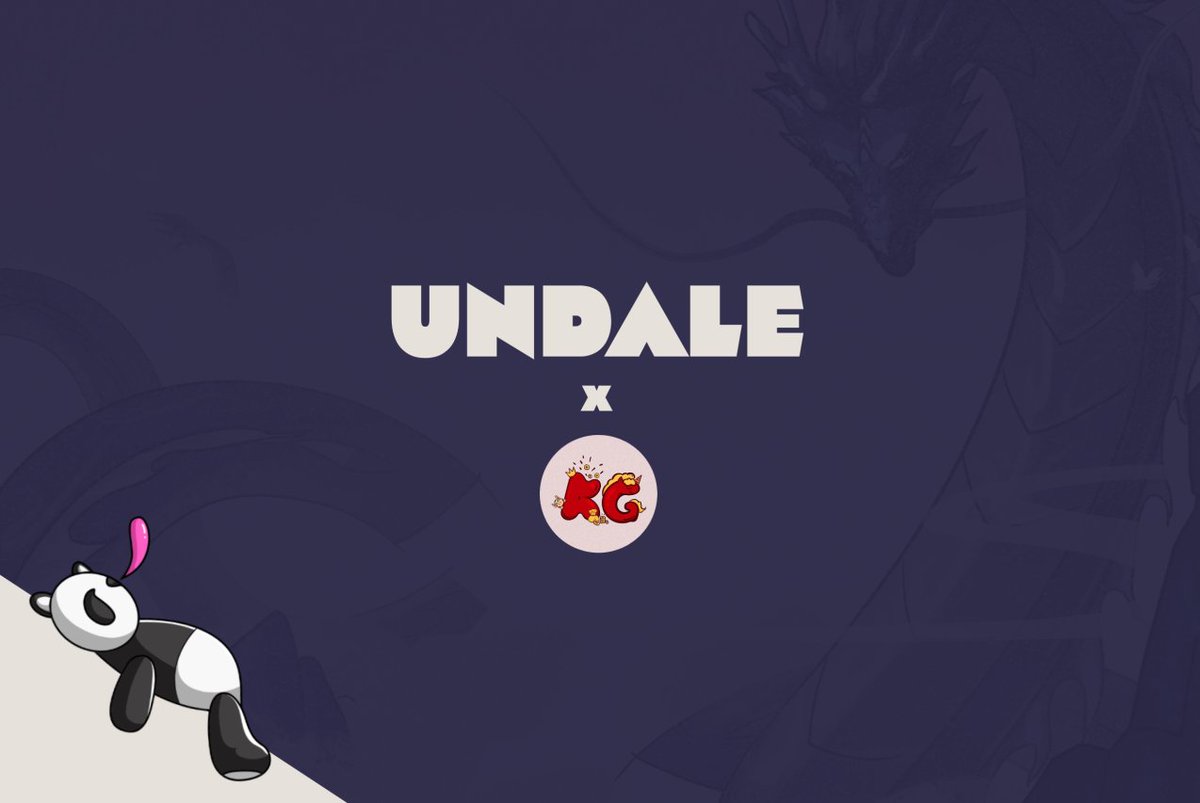 We've partnered with @UndaleNFT
Giving away 1x WL 🎉
Requirements :
🟣 Follow <a href="/Kings_Gorge/">Kings_Gorge</a> &amp; @UndaleNFT
🟣 Like &amp; rt this post
🟣 Tag 3 friends 
🟣 Join discord : discord.com/invite/undale
24Hrs
#NFTs #Giveaway #SOL #Solana
#NFTCommunity #SolanaNFTs