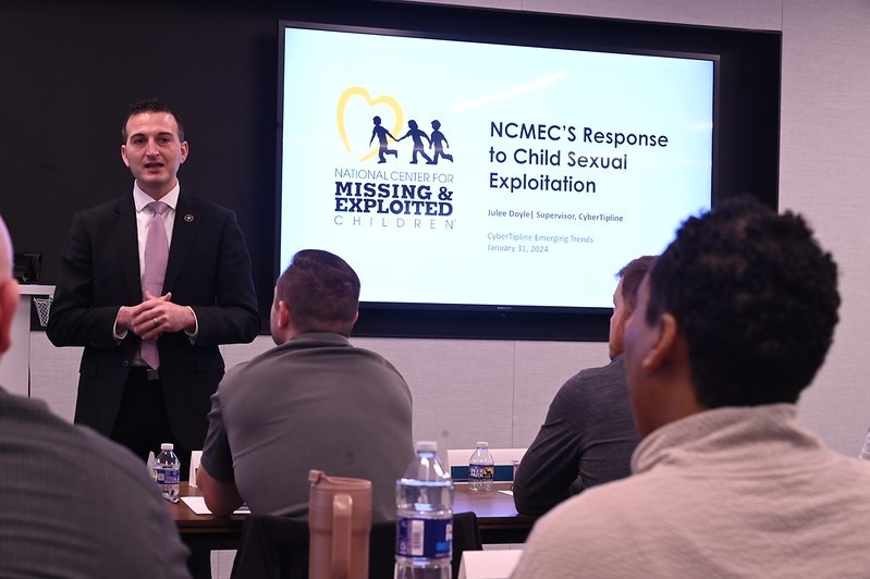 USMarshalsHQ's tweet photo. DUSMs from around the country attended the USMS Child Outreach Program pilot training held @MissingKids in Alexandria, Virginia, Jan. 31-Feb. 1, 2024. https://t.co/xjtkYRroB6