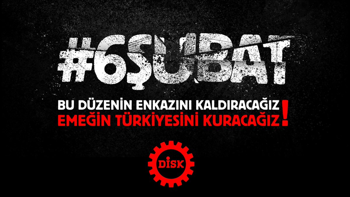 diskinsesi's tweet photo. #6Şubat
Bu düzenin enkazını kaldıracağız!
Emeğin Türkiye'nin kuracağız! https://t.co/qTmZOxctQD