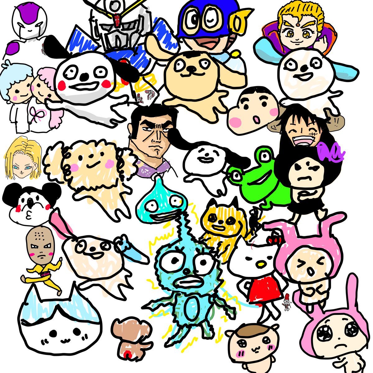 ウォー○ーをさがせ

1〰️6