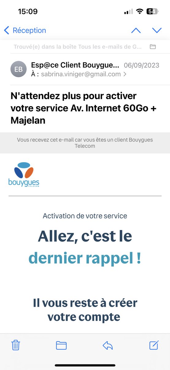 sviniger's tweet photo. Je reçois ce mail que je n’ai pas lu et évidemment pas pris cette option pour 3€ de plus… pas d’astérisque ou autre… https://t.co/Mnkaqxww21