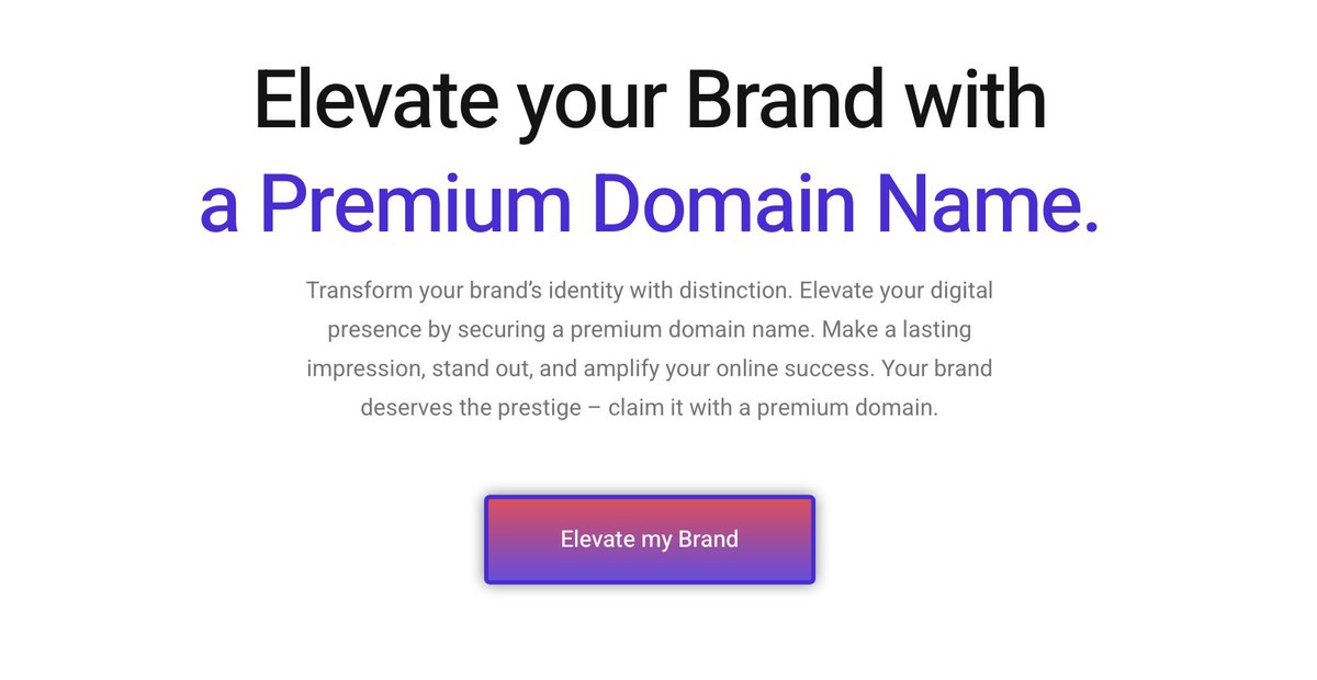 CTEQdotcom's tweet photo. Elevate your brand's digital game! 🚀 

Whether you're buying or selling, we've got your digital success covered. 

Unlock the potential of premium domains and stand out in the digital realm. 🎉

#DomainBrokerage #Brands #Domains https://t.co/Dq1OGXRRxd