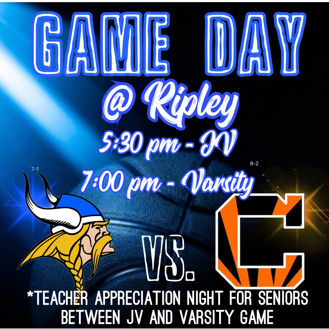It's GAMEDAY! Lady Vikings hosting  Chapmanville tonight. Teacher appreciation night for the Seniors. Students get in free. #wvgirlsbb