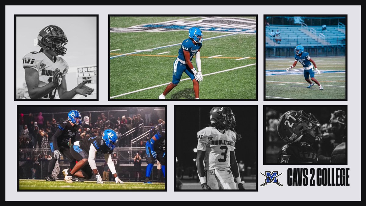 National Signing Day this Wednesday for 6 of our Cavaliers! Congratulations to each of these outstanding young men! @austintroyer_10 @AviyonMatthews @AkendreMatthews @TristenGraham4 @ronnelldavis3 @tylerbolden27 #BlueHeartDNA💙🧬