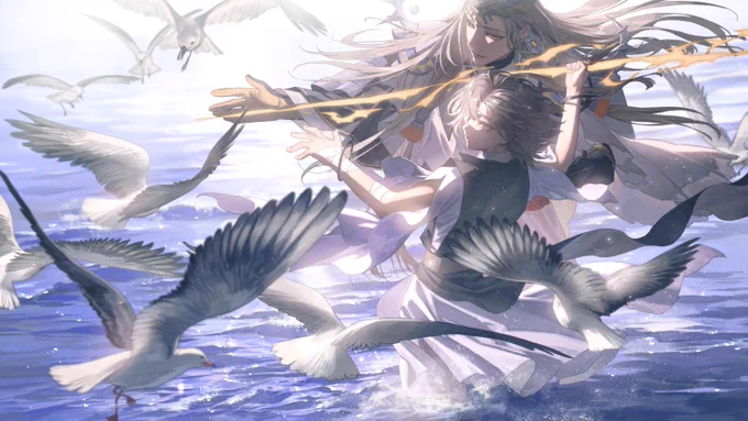 仕事絵  #陰陽師本格幻想