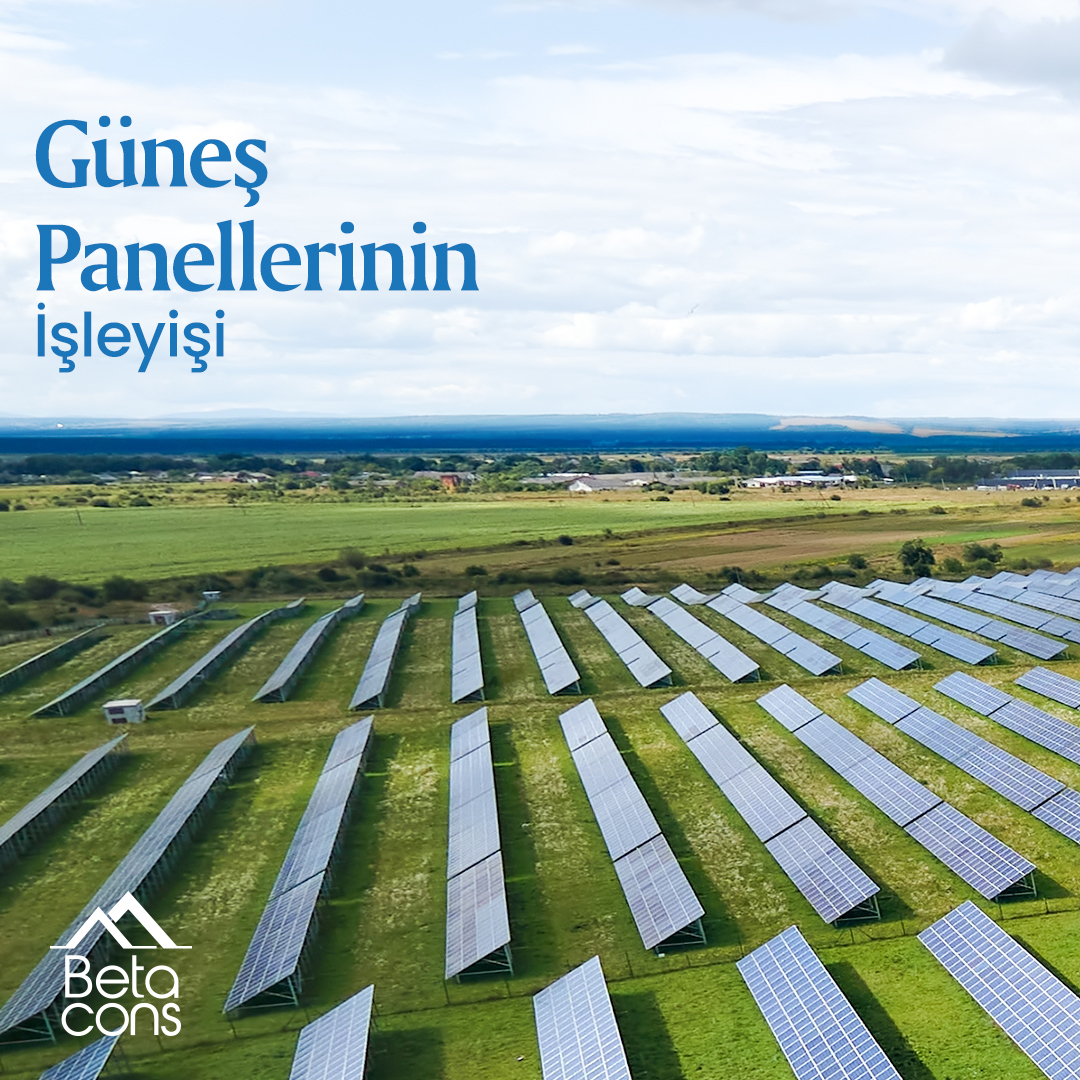 BetaCons's tweet photo. Güneş Panelleri, temiz ve yenilenebilir bir enerji kaynağı olan güneş ışık enerjisini elektrik enerjisine dönüştürerek çevreye daha az zarar veren bir enerji üretim yöntemi olarak kullanılır. ☀️

#BetaCons #GüneşPanelleri #TemizEnerji #YenilenebilirEnerji #Sürdürülebilirlik https://t.co/2HL0Cq96R9