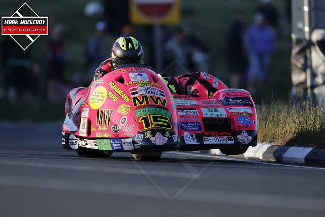 We start at #15 for the 2024 Isle of Man TT Races. (Same as last year, where we had 2 x 8th place finishes). I wonder if we've still kept the #15 sticker numbers from last year...? 😉