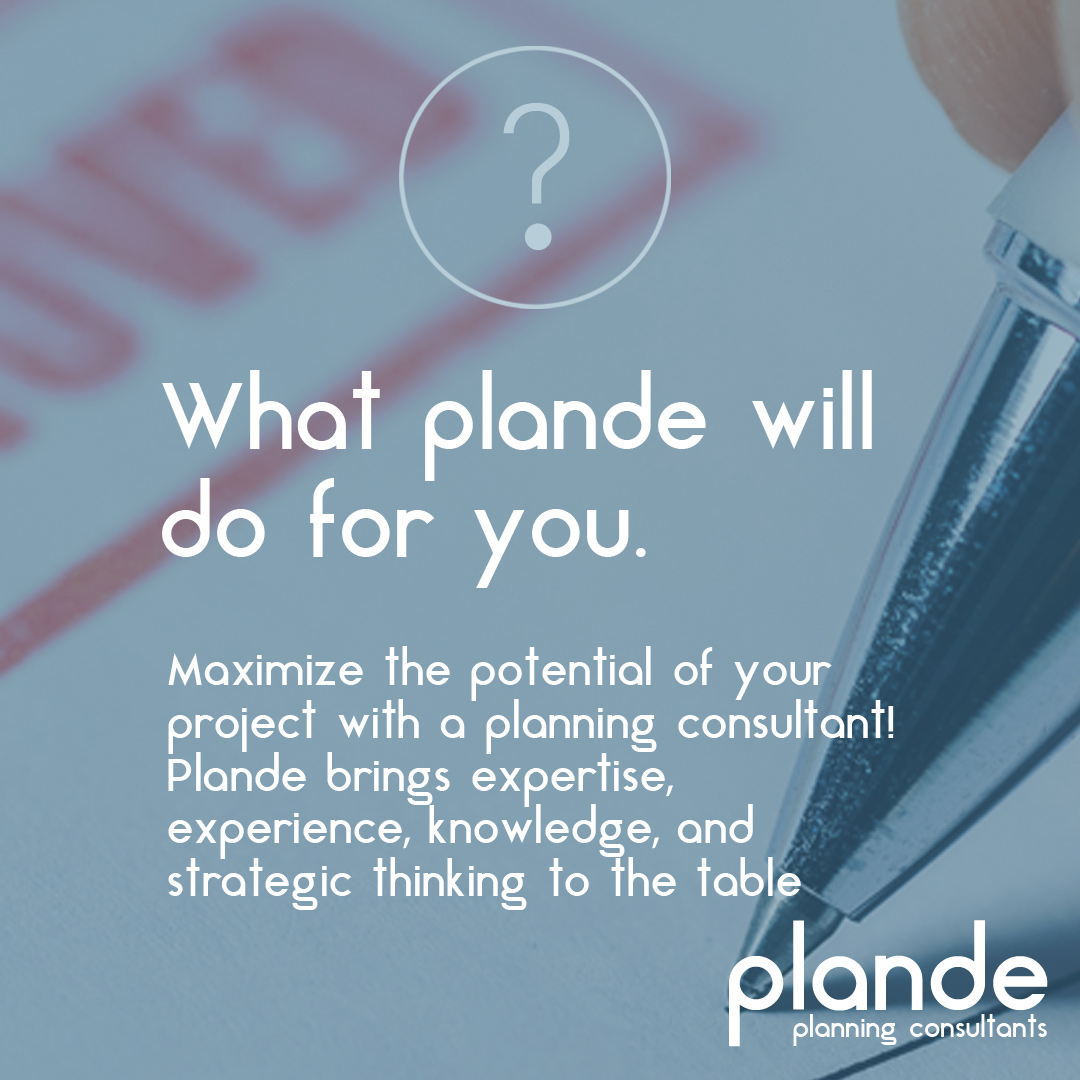 Maximize the potential of your project with a planning consultant! Plande brings expertise, experience, knowledge, and strategic thinking to the table. Don't settle for average results, aim for excellence with a Plande on your side. #PlanningConsultant #ProjectSuccess #Expertise