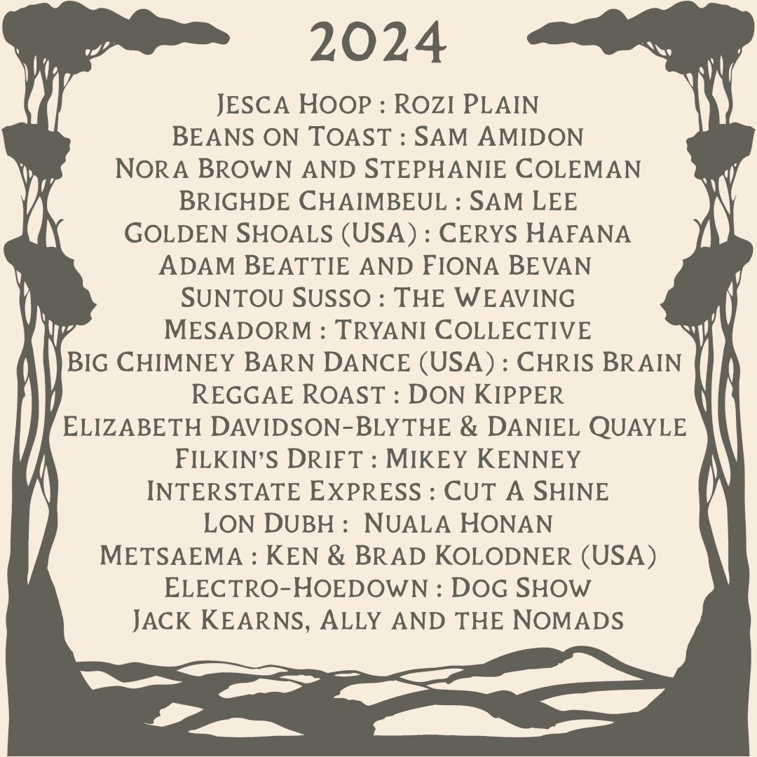 Happy to be playing at Fire In The Mountain Festival in Wales this May ! ⛰️🔥

fireinthemountain.co.uk/tickets