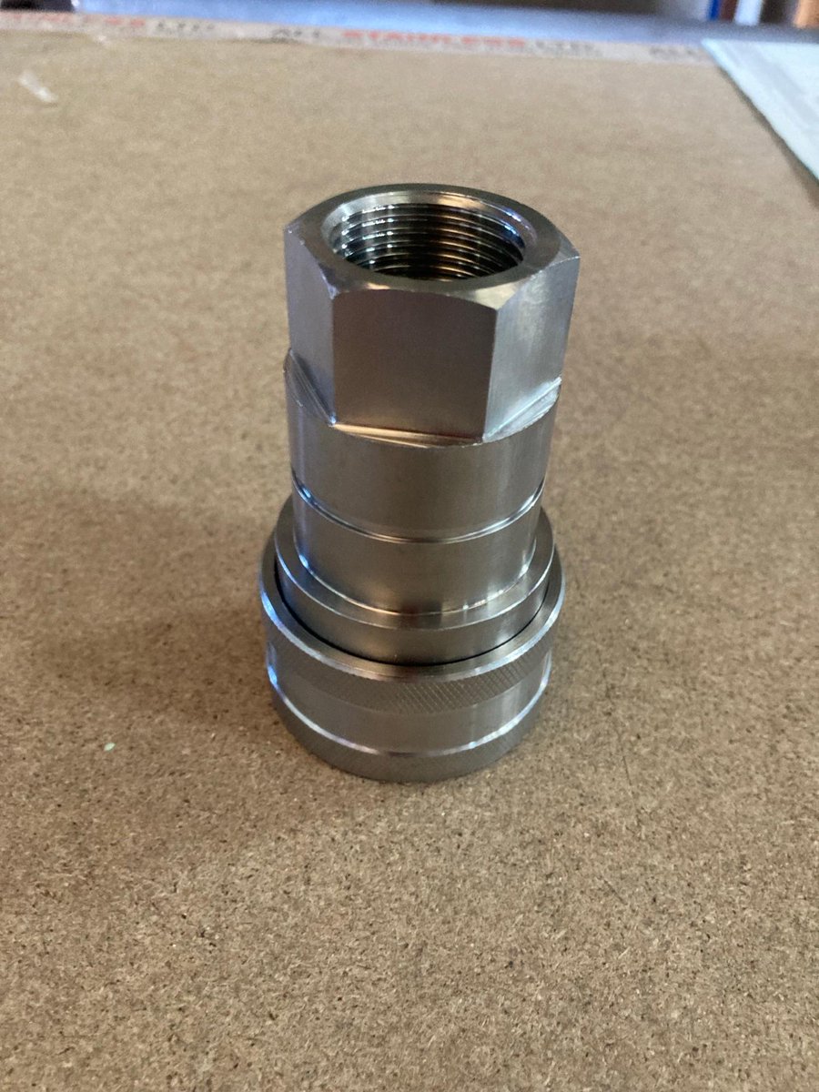AllStainlessLtd's tweet photo. Here are 2 examples of BSP female ISO B quick release couplings available for order in various sizes.

#allstainlessltd https://t.co/baYlVjbhMe