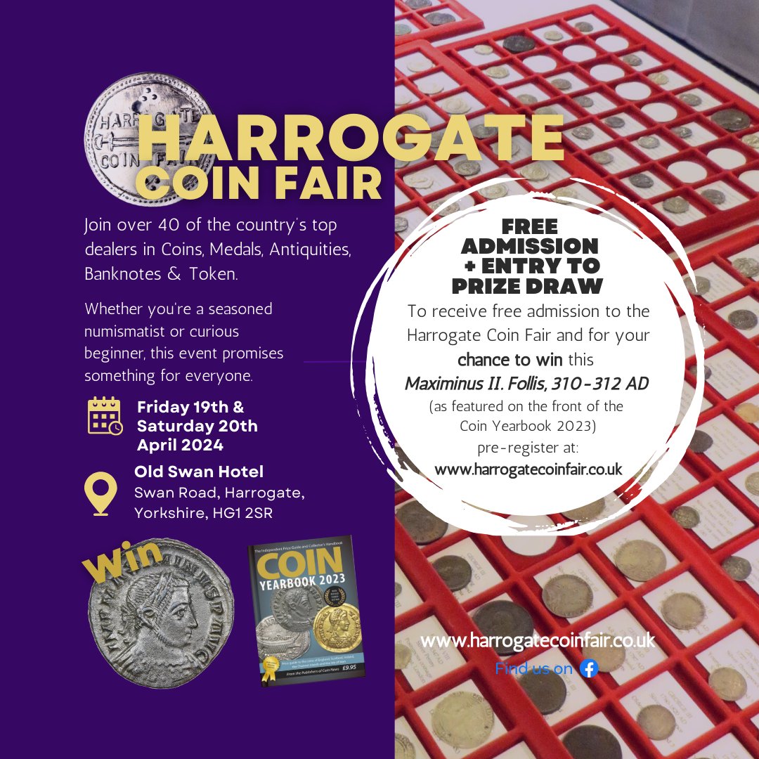 Harrogate Coin Fair tweet media