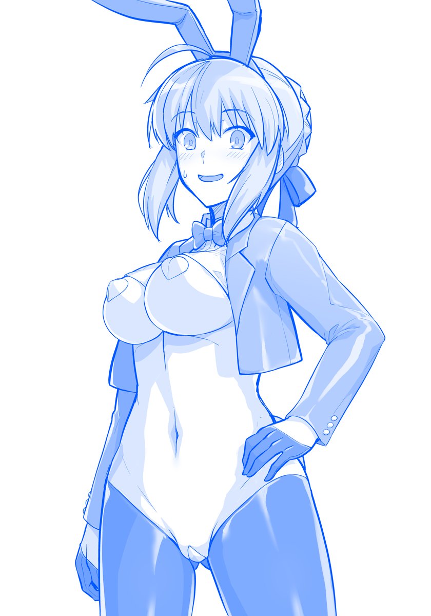 逆バニーセイバーさん 