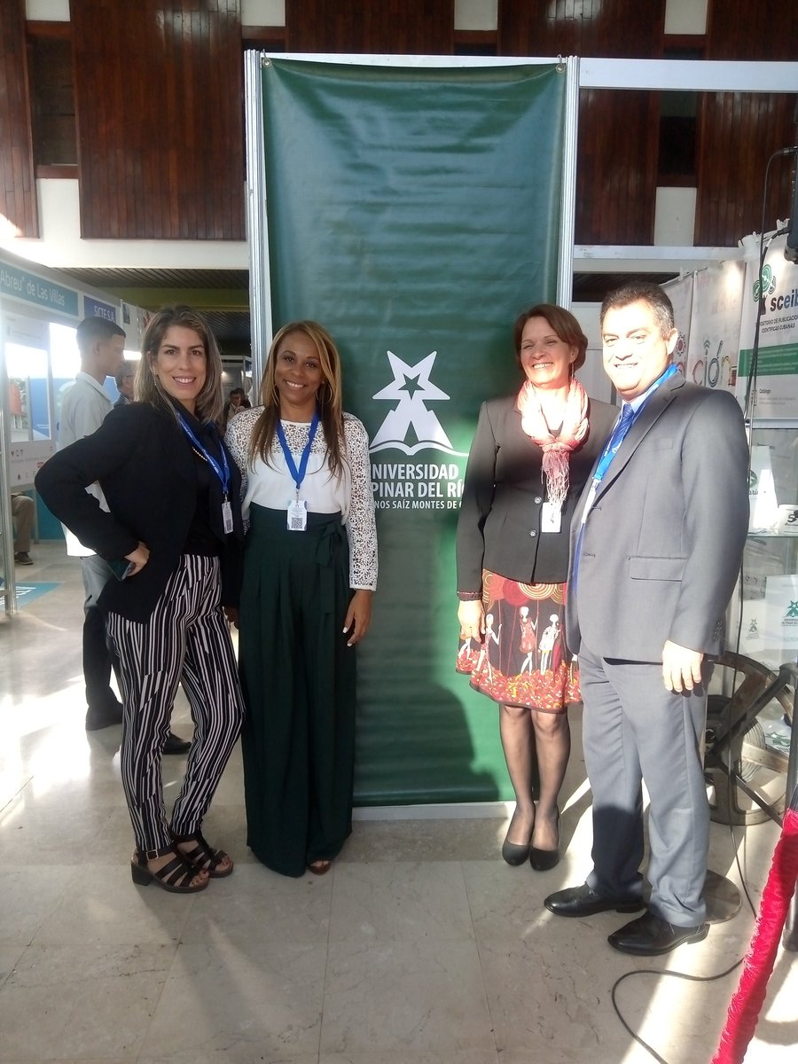 UPRCuba's tweet photo. #Universidad2024 
La delegación de nuestra UPR presente en el 14 Congreso Internacional Universidad 2024
✅ La vanguardia científica de nuestra casa de altos estudios nos llena de #OrgulloUPR https://t.co/FV33ugHv5C