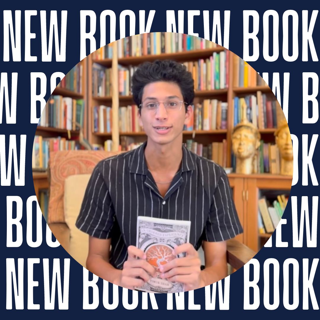 Congratulations to Timur Shah (Sh '21) on the publication of his debut novel 'An Ordered Experience'. Find out more at timurshah.com