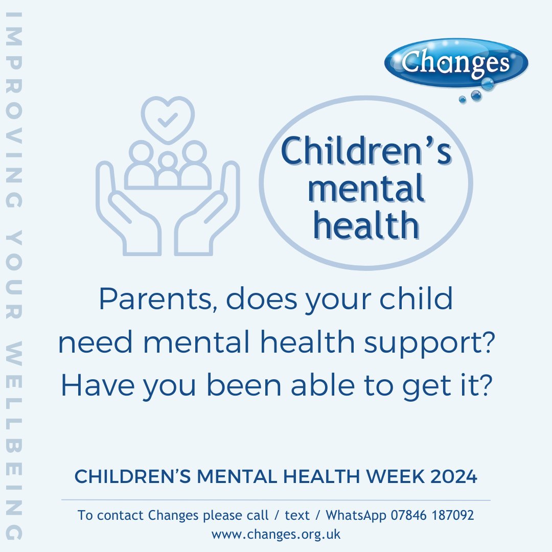 🌈 Embracing little minds with love and care! 💖✨ Join us in celebrating Children's Mental Health Week 2024. 🧠 Let's nurture resilience, kindness, and joy in our young ones. 🌟 
We offer various support for both parents &amp; children in the SOT area. Contact us for more info!