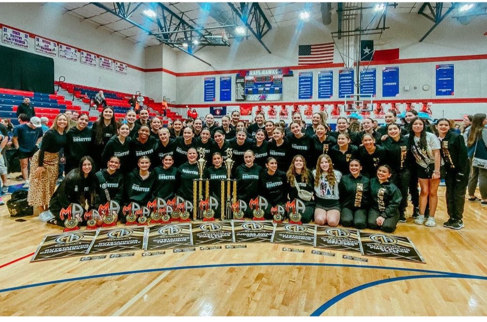 Congratulations to both the Varsity Rosettes and JV Majestics Dance teams from @JhsJags for earning numerous top awards this past weekend at the @madancenation contest at @HaysCISD. Awesome job! 🏆