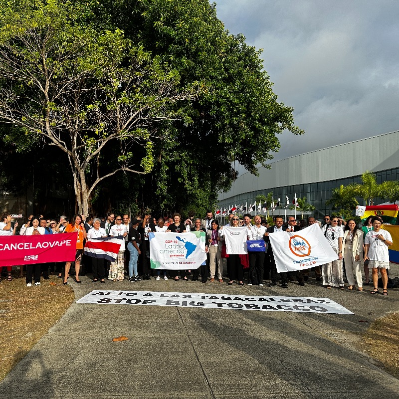 exposetobacco's tweet photo. #COP10 is here! STOP is in #Panama to monitor and expose tobacco industry interference at #COP10FCTC. #FCTCSavesLives #ExposeTobacco