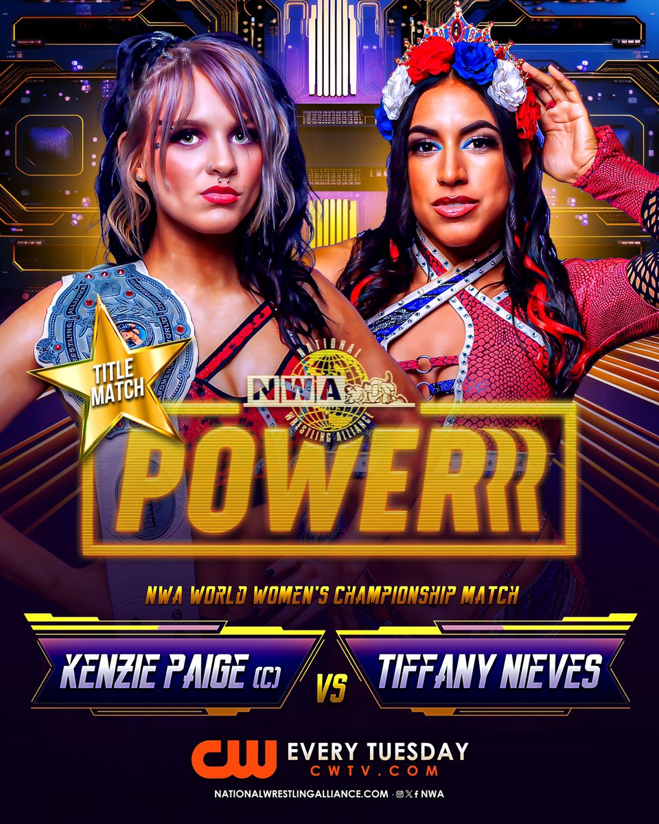 NEW EPISODES of  #NWAPowerrrr on @theCW ! Don’t miss out on the action: visit cwtv.com or download the CW app today to stream from the comfort of your own devices, NO Subscription required!
Stream history as it’s made ⭐️⭐️🇵🇷💅🏻