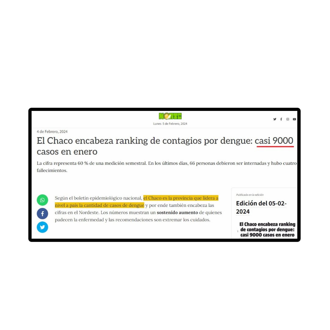 TereCubells's tweet photo. El Gobierno provincial subestima la crisis sanitaria, negó la importancia de crear instancias de seguimiento del Dengue y se niega a gestionar y orientar recursos para la prevención.
Miles de chaqueñas y chaqueños enferman y hay muertes.
#NoAlDengue
#CrisisSanitaria
#VacunaYa https://t.co/blzs6GVjby