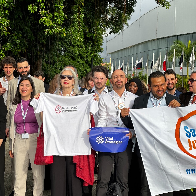 exposetobacco's tweet photo. #COP10 is here! STOP is in #Panama to monitor and expose tobacco industry interference at #COP10FCTC. #FCTCSavesLives #ExposeTobacco