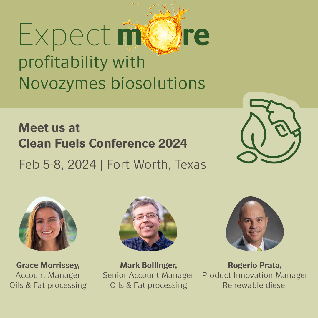 Are you going to #cleanfuelsconference? Looking forward to discussing new innovations for #biodiesel and #renewablediesel! Reach out if you would like to connect. #HVO #HEFA