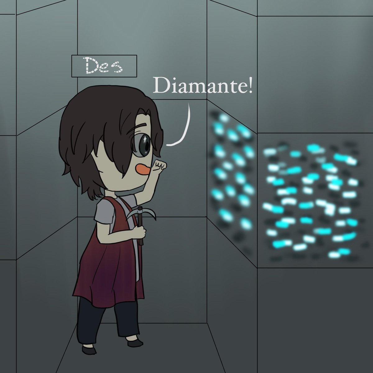 Desdion_01's tweet photo. No se cuantas veces habremos muerto el primer diga jugando pero las risas no faltaron #Minecraft https://t.co/dhKzawwZ8Q