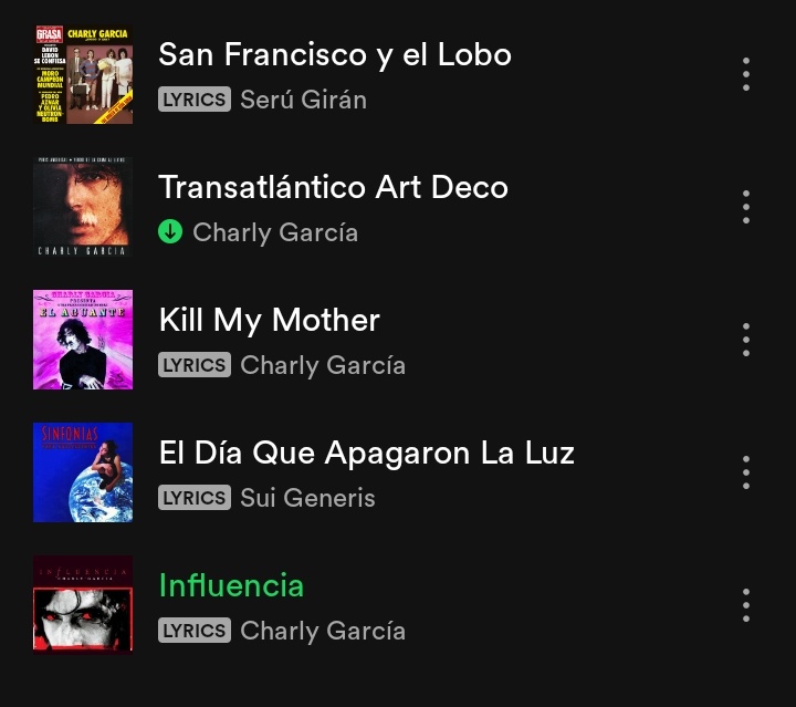 gonzalo_7L's tweet photo. por que agrupe estás 5 canciones de Charly ? bueno. todas comparten la particularidad de que en algún momento suena la misma melodía. sabías esto ? si tenés otro ejemplo podés dejarlo. https://t.co/ZooVm7Gxgi