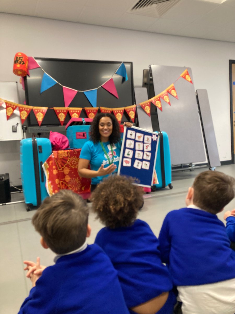 What an exciting afternoon for Petals class (pre school). Our friend, Lauri, from Drama Tots West Bridgford and Nottingham South took us on an adventure all about Chinese New Year. It was such a fun way to learn about an amazing celebration! #ChineseNewYear #EYFS #dramatots