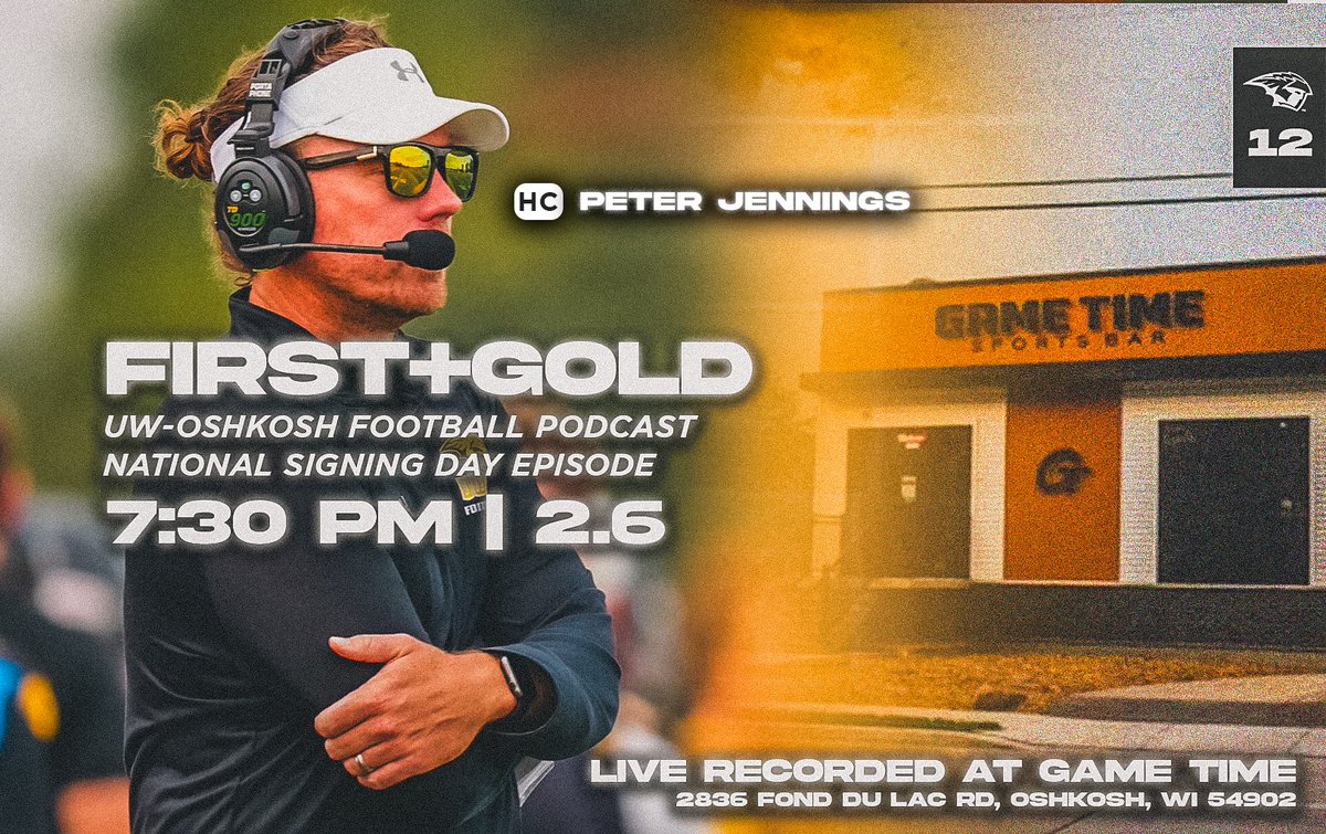 𝐅𝐢𝐫𝐬𝐭+𝐆𝐨𝐥𝐝 returns tomorrow with a special episode to highlight our #24KaratGold class and 𝗡𝗮𝘁𝗶𝗼𝗻𝗮𝗹 𝗦𝗶𝗴𝗻𝗶𝗻𝗴 𝗗𝗮𝘆! 

Come by Game Time on Fond Du Lac Road at 7:30 PM tomorrow to join in on the fun! 

#FirstandGold | 𝟭𝟮