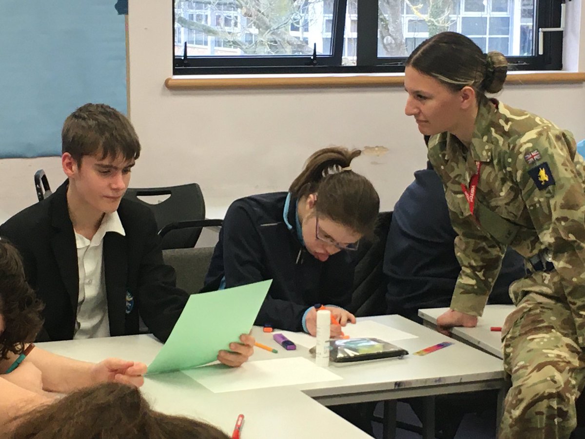 SalisburySgo's tweet image. Thank you to @ArmyintheSW for coming into @wyvernstedmunds today to run sessions for our students. It was lovely to see them engage in the fun activities and grow as people throughout the day.