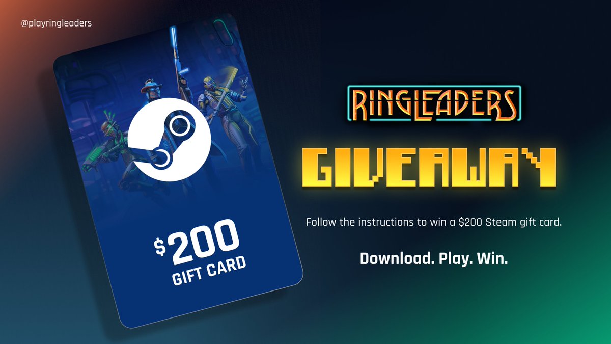 playringleaders's tweet photo. Play the free Ringleaders demo during #steamnextfest for a chance to win a $200 Steam gift card! 

👍  Like and retweet this post
🐦 Follow us on twitter 
🪄 Wishlist Ringleaders on Steam 

Click the link to get started: https://t.co/kMuYxFAjLo 
#Steam #pcgamer #indiegame https://t.co/pIMxboCX35
