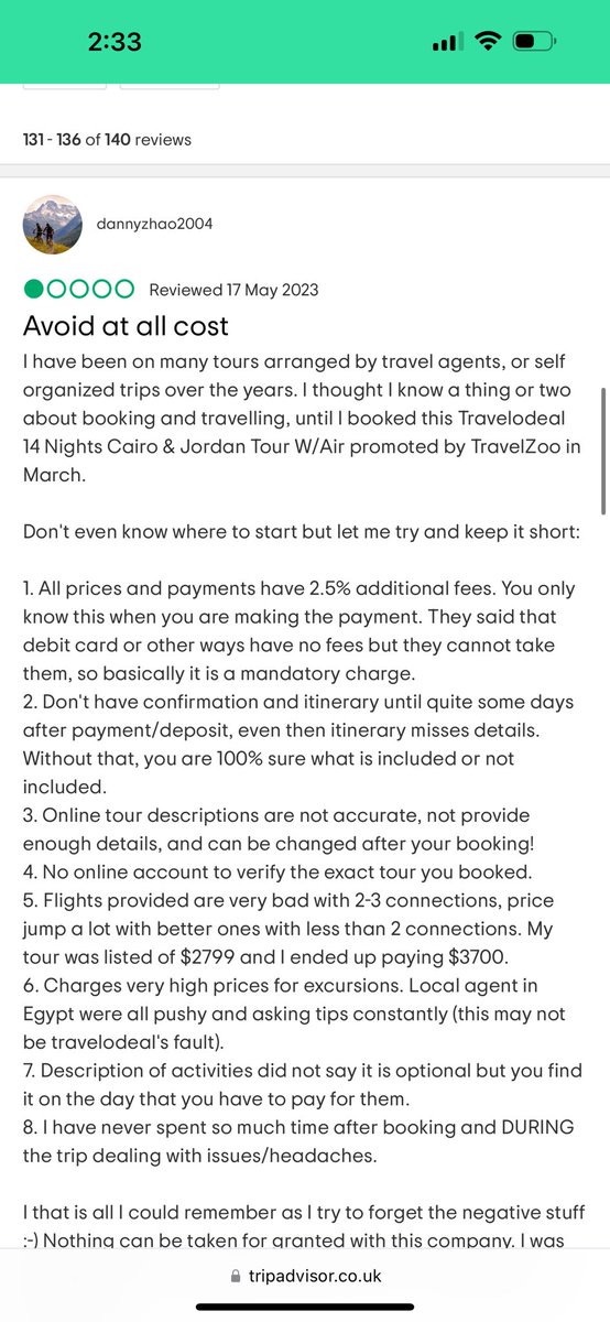 snitch_behind's tweet photo. @Wowcher_Support you call this company a 'trusted' merchant? Refusing to give me flights on the dates that I've picked and refusing to refund me. Wowcher customer support is nonexistent, copy and paste emails from the problem merchant. https://t.co/53rQmiDFXt