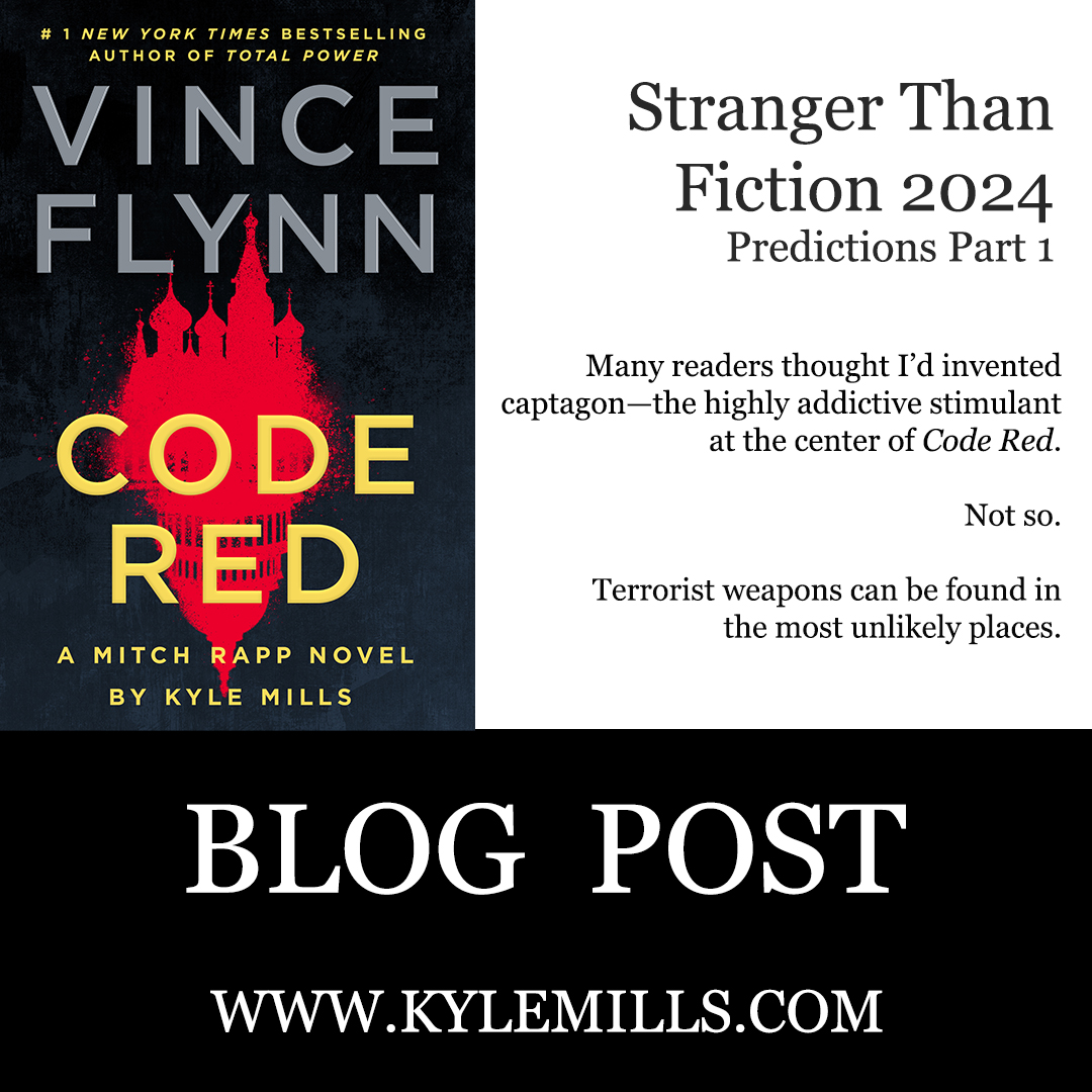 At the start of each year, I look back at developments in the news to see how they parallel my books. The prediction gods have been kind to me... bit.ly/42sBZXm