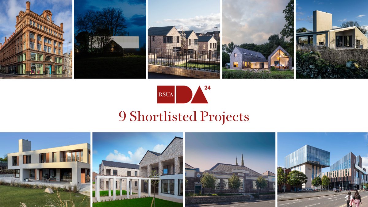 We are pleased to announce 9 projects have been shortlisted for the #RSUADesignAwards24. 

From the £100m restoration of the Bank Buildings in Belfast’s City Centre to a shipping container home built on ruins find out more about all the projects here rsua.org.uk/nine-projects-…