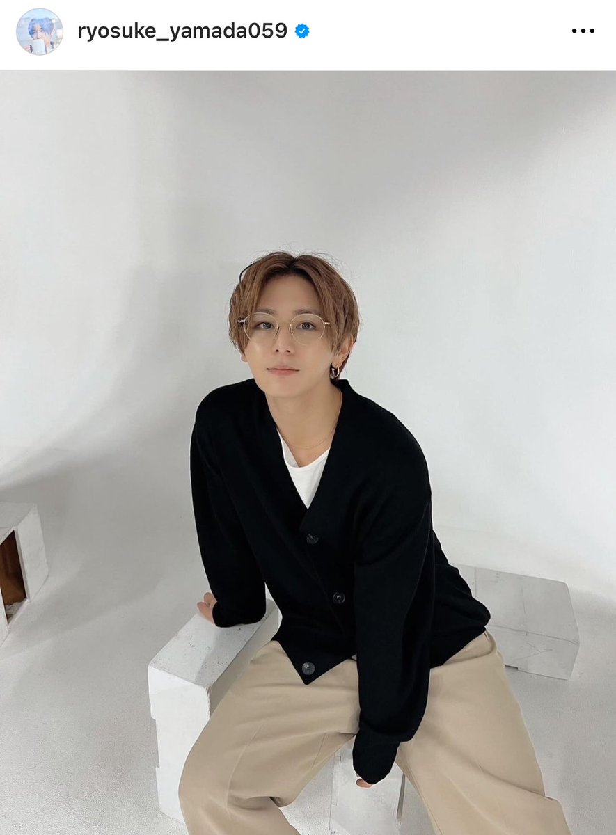 山田涼介 私物 a.d.s.rのクリアメガネがオンラインで買えるようになっ