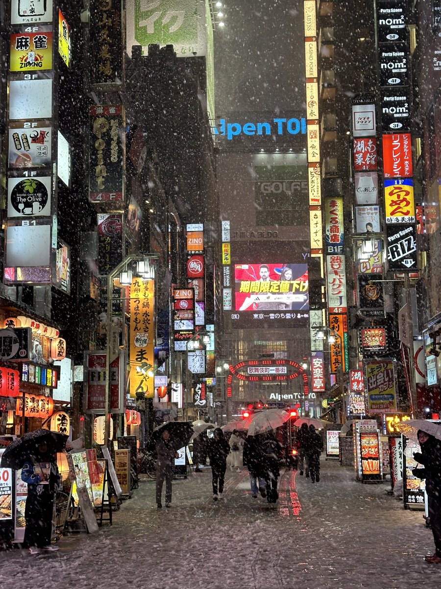 paomyt's tweet photo. Tokyo con nieve es un sueño 🤩 #nosupero https://t.co/CjzhEuzaTB