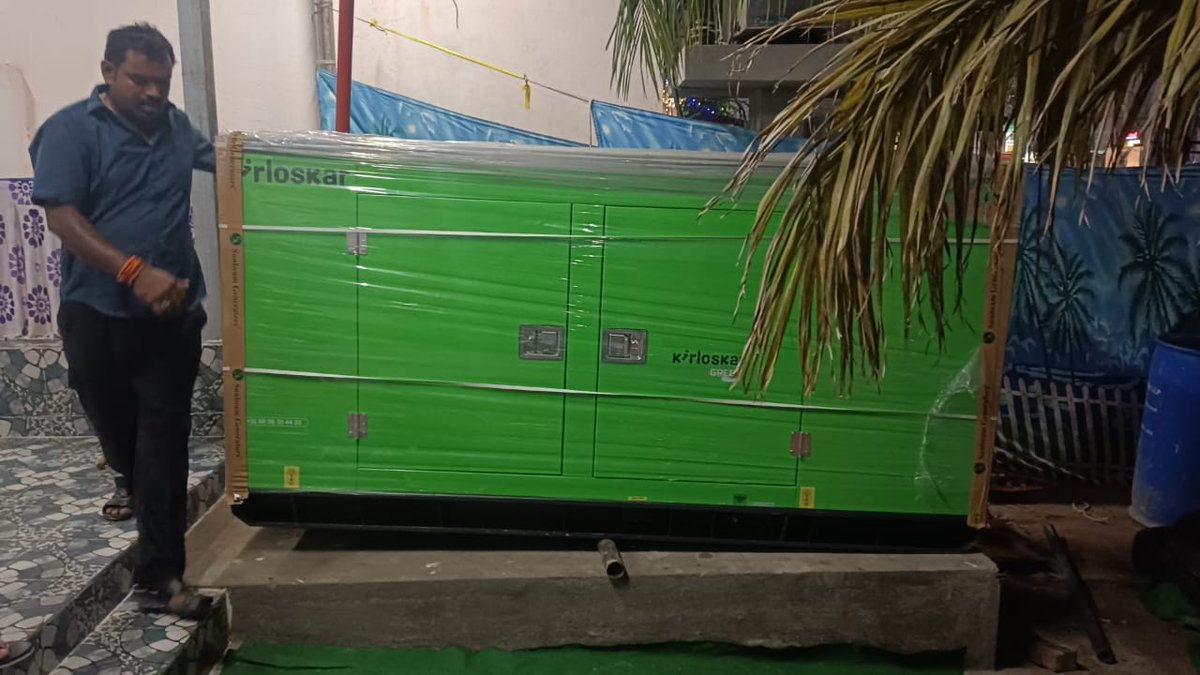 srinivasagenset's tweet photo. Recent Supply of 35kVA #Kirloskar #iGreen #Diesel #Generator Set at #Guntur #District #AndhraPradesh
For more details visit us https://t.co/5NeryDhF5r or call us 9581633000
#AndhraPradesh #Telangana #Hyderabad #everyone #Secundrabad #vijayawada #eluru #Hospital #Rajahmundry https://t.co/77VA6Z3KRR