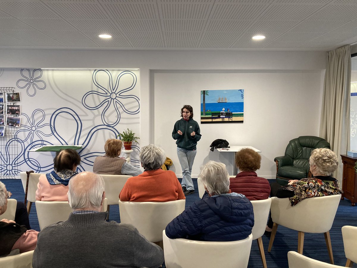 Seniorialesbru1's tweet photo. Présentation d’un nouveau service proposé aux résidents
“Culture Hors Limites”, accompagnement et soutien pour ouvrir l accès aux sorties culturelles (opéra, théâtre, concert…
#culture #senioriales https://t.co/BJAG8mgkrL