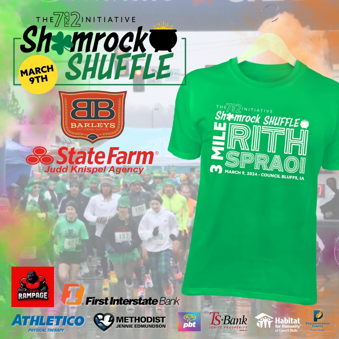712Initiative's tweet image. Have you registered for the Shamrock Shuffle? It's almost a month away!
bit.ly/3SqAHau